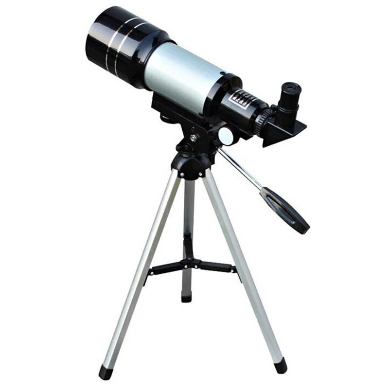 

Телескоп F30070M, астрономический, рефракторный, с треногой, для начинающих