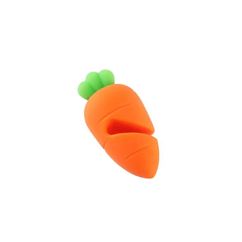 

Prevent Overflow Practical Kitchen Gadgets Cute Carrot Pot Covers Anti-overflow Lifting Soup Spoon Shelf Holder Spoon Rests
