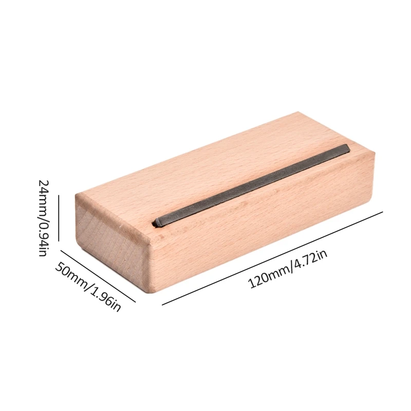 Hard Maple Guitar Fret End Bevel File Luthier Professional Repair Tools | Спорт и развлечения
