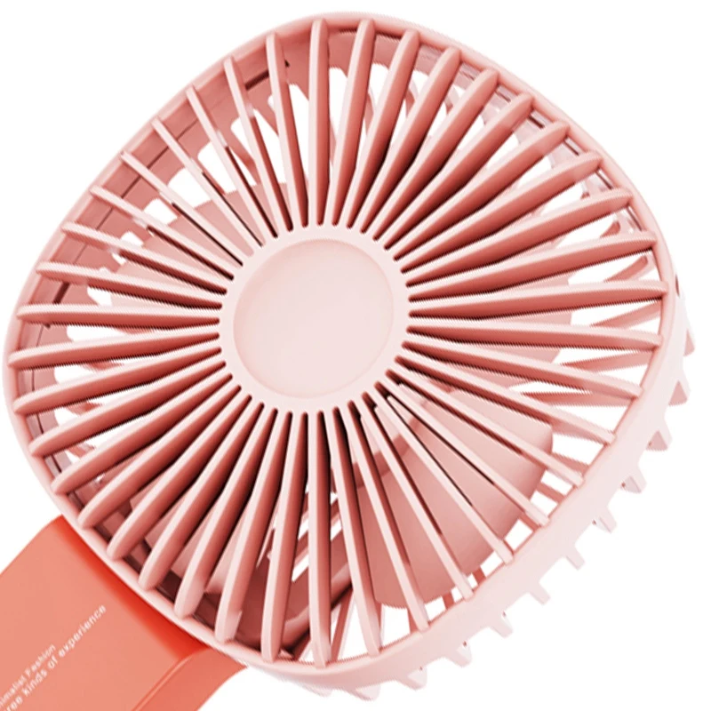 

Portable Desktop Mini Fan Handheld Fans Shaking Head USB Rechargeable Fan with Base for Office Desk Table