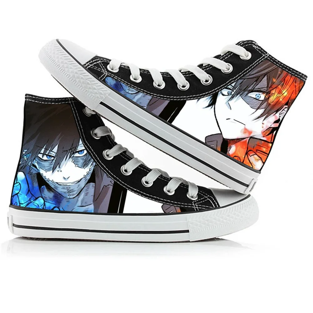 

Cosplay My Hero Academy Adult Students Men And Women Casual Breathable Cartoon High-Top Sports Casual Shoes