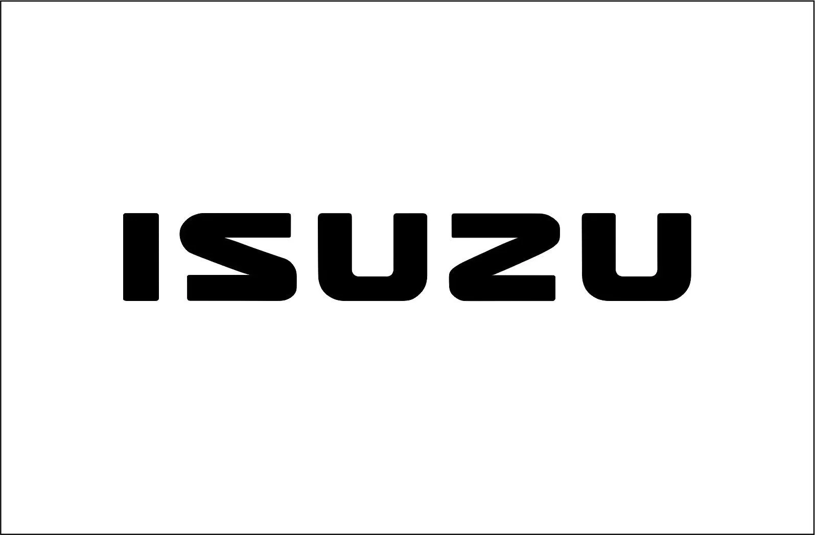 Для ISUZU D-Max 4X4 Pickup 1x Aufkleber Наклейка Виниловая наклейка графическая эмблема логотип