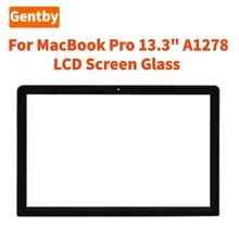New MAC A1278 Front LCD Glass For Apple MacBook Pro Unibody 13 inch A1278 LCD Screen Glass MD101 MB990 MC374 MD313 2009~2012