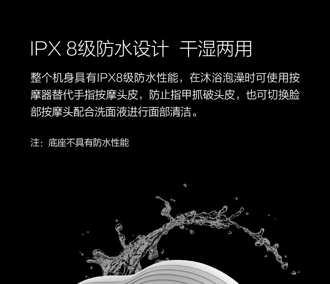 Xiaomi Youpin Momoda Универсальный массажер для головы для лица двойного использования 360 градусов стерео массаж IPX8 водонепроницаемый беспроводной портативный