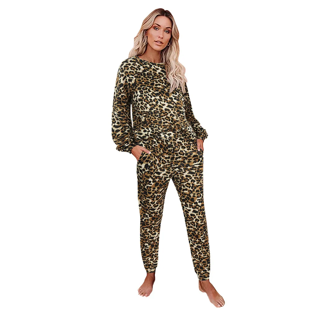 

JRMISSLI Autumn Winter Loungewear Women Pyjama Set Tie-dye Home Wear Lounge Set Homewear Women Long Sleeve Lounge Wear Sleepwear