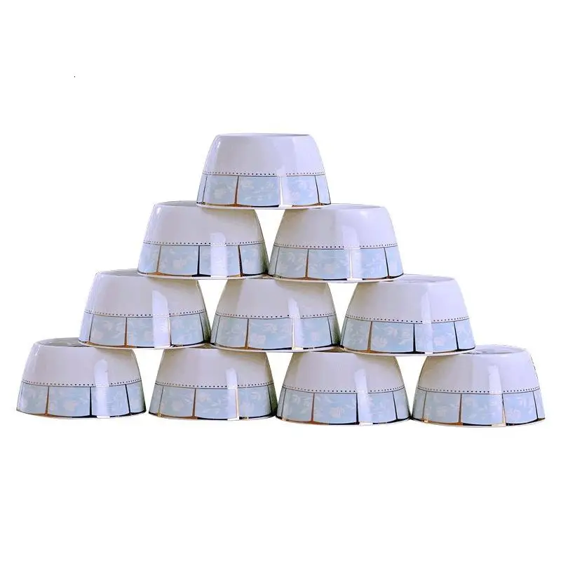 Набор для риса лапша корейский кокосовый соус контейнер еды фарфоровая тарелка