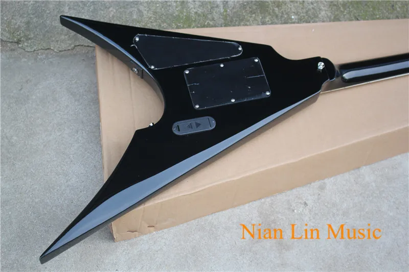 6-ой Электрогитары в Форма гриф из красного дерева с 24 Лады хром аппаратные