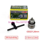 Патрон для электродного сверла Golden Goose, тип ключа от 0,10 мм до 3,0 мм, JTO, для электродной трубки EDM