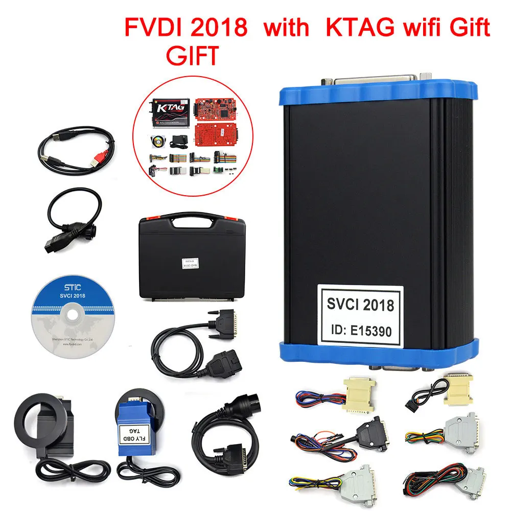 2018 SVCI FVDI с ко всем функциям для VVDI2 V2016 V2015 V2014 FVDI J2534 неограниченное количество abrites - Цвет: 2018