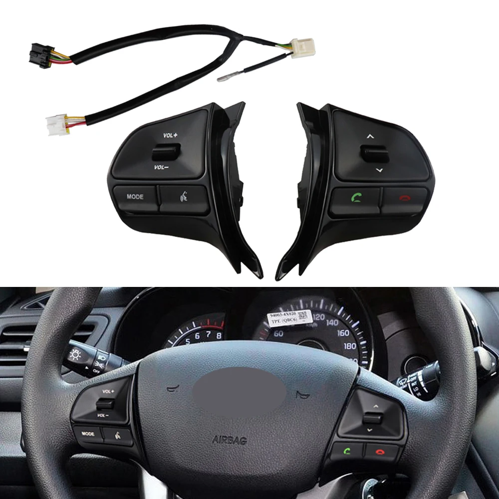 Многофункциональная кнопка управления рулевым колесом для KIA RIO 2011 2014 года аудио