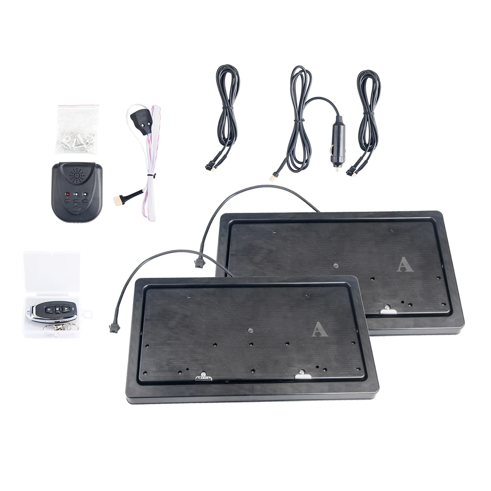 Универсальный 2 комплекта Стандартный Размеры флип Скрытая рамка номерного