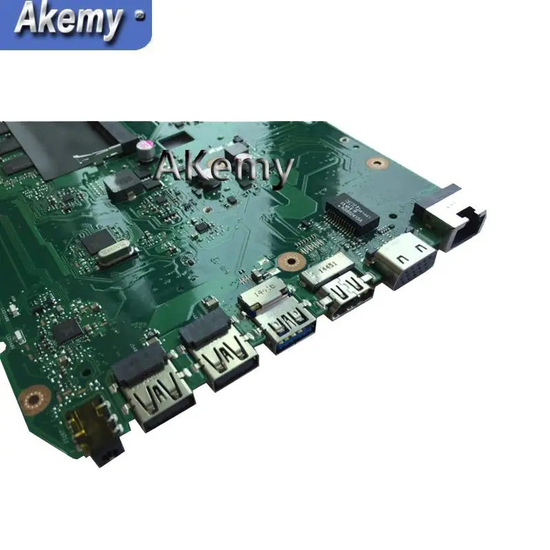 Материнская плата Akemy X751MD rev2.0-N3520 N3530 N3540 4 Гб ОЗУ = 8 для ноутбука ASUS K751MA X751MA R752M