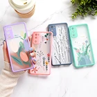 Чехол для Huawei Honor 10X Lite, чехлы для Honor 8X 9C 9X Pro X10 Max 20 P Smart P20 P30 Lite P40 Pro Plus, чехол из поликарбоната с цветочным принтом