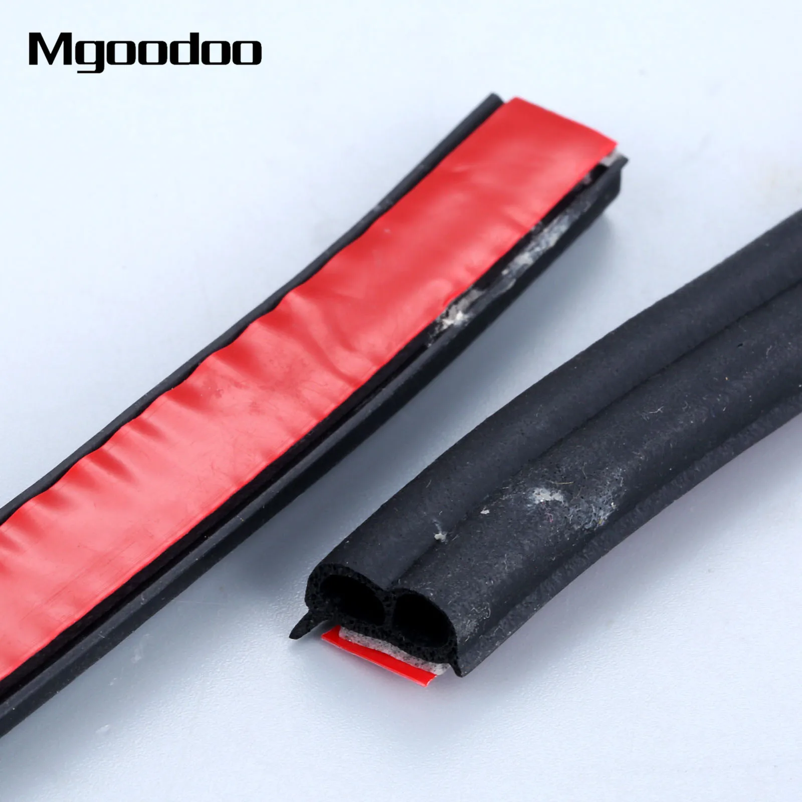 

2Pcs Car Door Seal Strips Sticker Shape B Weatherstrip Rubber Seals Sound Insulation Sealing Strip Automobiles Interior Parts