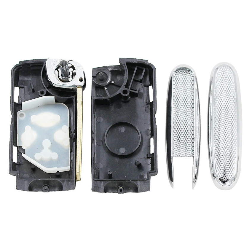 Модифицированный флип 2/3/4 кнопка дистанционного ключа автомобиля чехол для Toyota