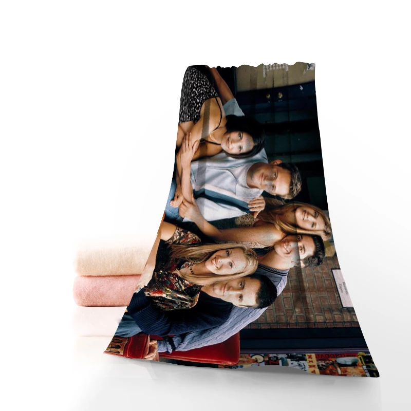 Новое поступление полотенце для ТВ Friends многоцветное пляжное банное из