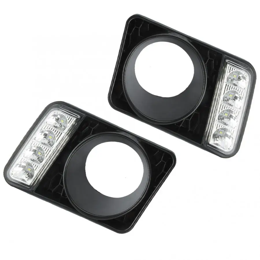 1 Pair 12V LED Daytime Running Light DRL Flashlight Fog Lamp Cover Fit for Holden VE Ute Car Styling | Автомобили и мотоциклы