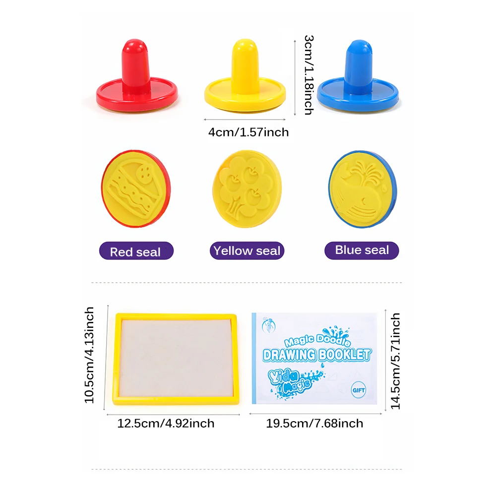 

Kids Educational Creative Colorful Draw Toy Magic Water Drawing Mat Board Toys Book For Kids Children Game Portable Painting Pad