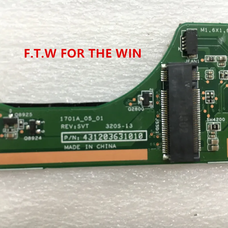 Bestellen 5B20P57114 MB FÜR Para Lenovo Laptop Motherboard 320S-13IKB CPU 3N 81AK I37100 WIN UMA 4G 1701A-05-01 100% Probado