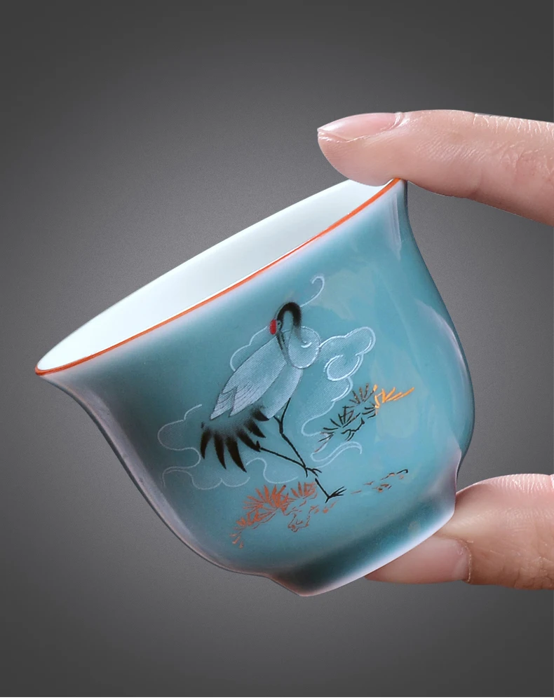 Синий и белый фарфор Gaiwan чай, гайвань комплект древней китайской глазурь Цзиндэчжэнь Чай набор чайная чашка для различных Чай