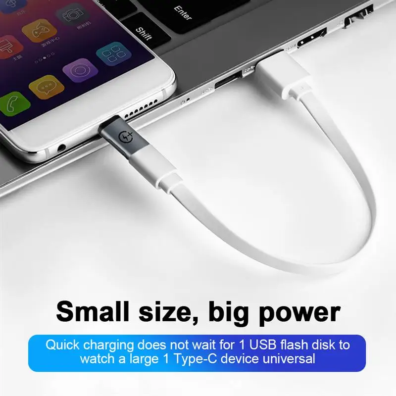 

USB-C OTG Adapter For iPhone Charging Converter Type C to iOS Data Transmission Connector for Huawei For iPhone USB C Adapter