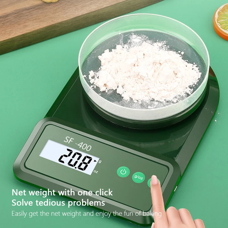 Портативные цифровые весы 2/5/10 кг/1 г светодиодные электронные почтовые пищевые