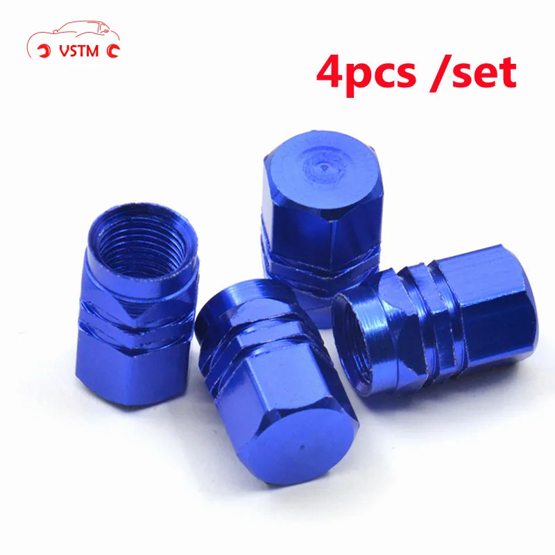 

4 шт., воздушные колпачки для автомобильных шин, из алюминиевого сплава