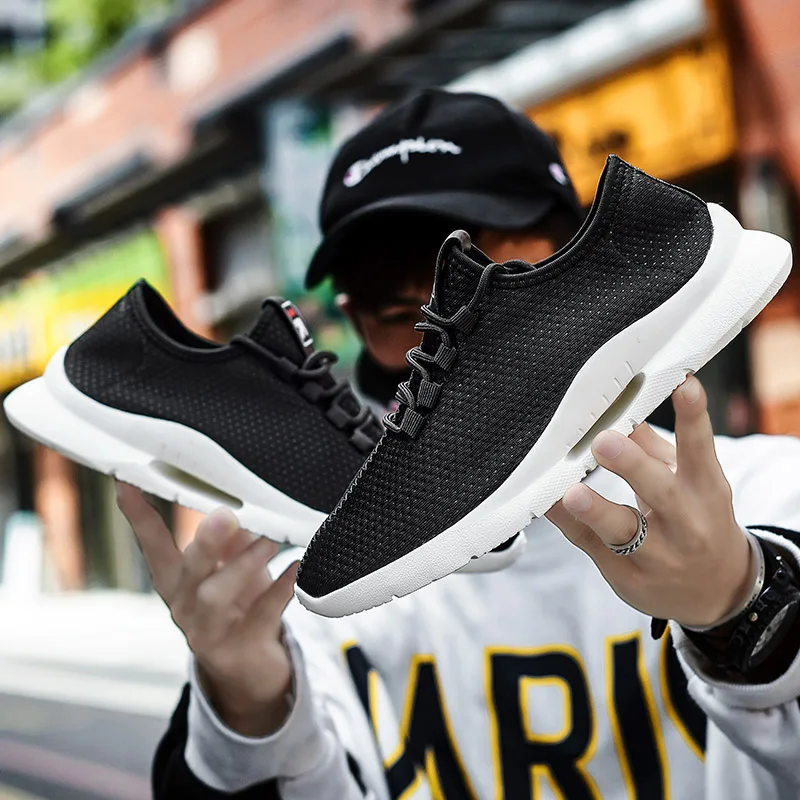 

Кроссовки мужские легкие и удобные, повседневная обувь для ходьбы и тенниса, весна-лето 2020