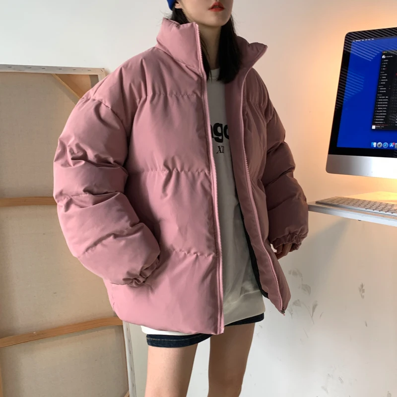 

Women Thick Female Jackets Warm Winter Coat Woman Loose Oversized Parkas Women fashion Winter Jacket