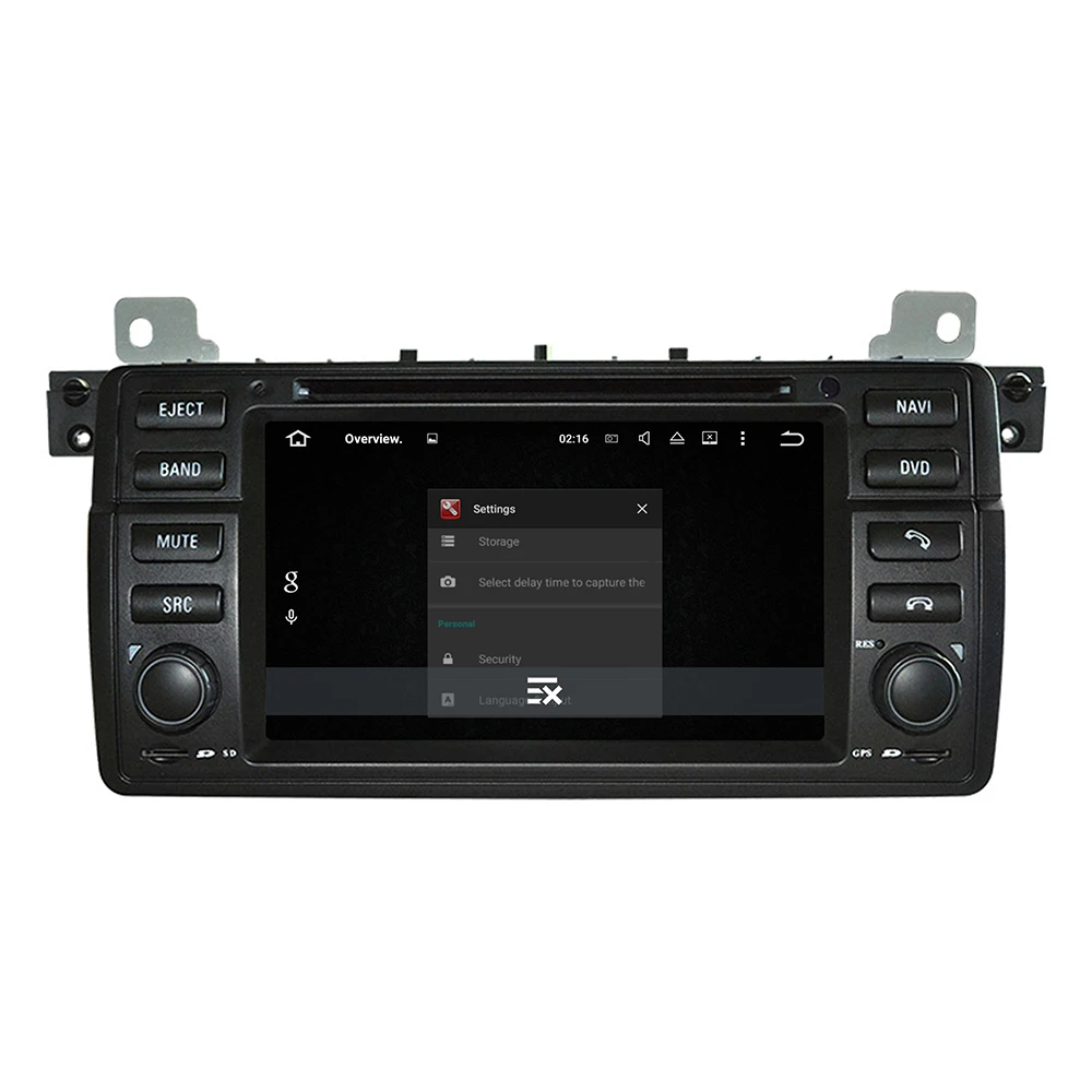 Радио 7 ''Android Авто Навигация GPS DVD для BMW 3 серии E46 1998 2005|Автомагнитолы| |