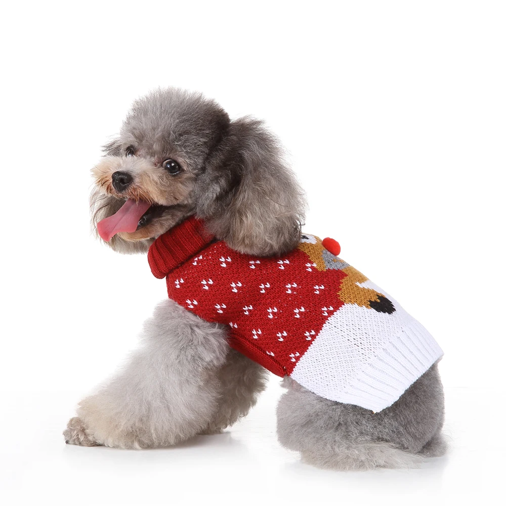 Зимняя одежда для животных праздничная платье домашних джемпер юбка забавная