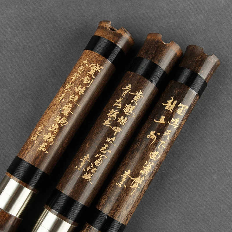 Китайская классическая флейта 2 секции Xiao Key G F ручной работы бамбуковый