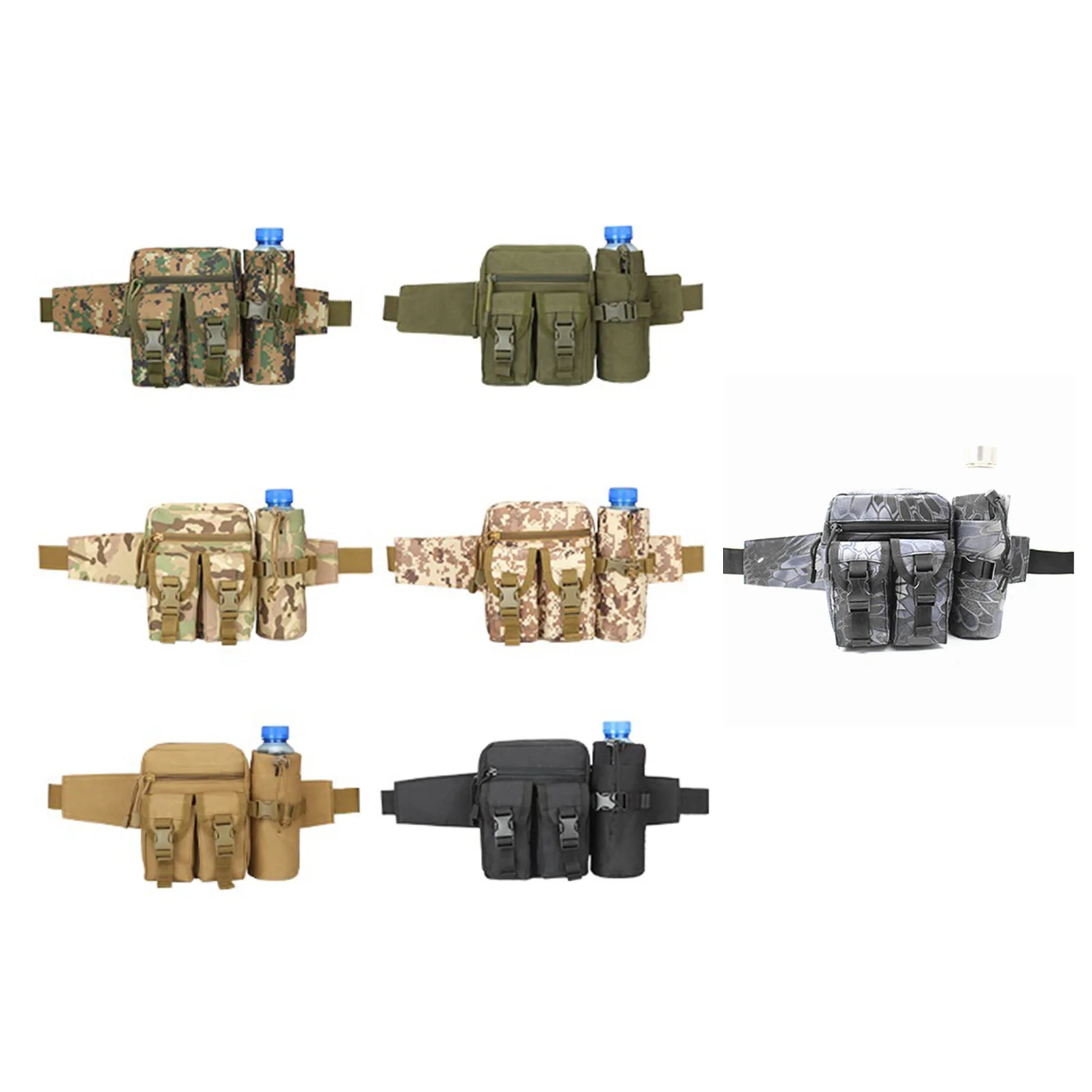 

Уличная поясная сумка, практичная нейлоновая камуфляжная спортивная сумка, тактическая поясная сумка, замечательная сумка