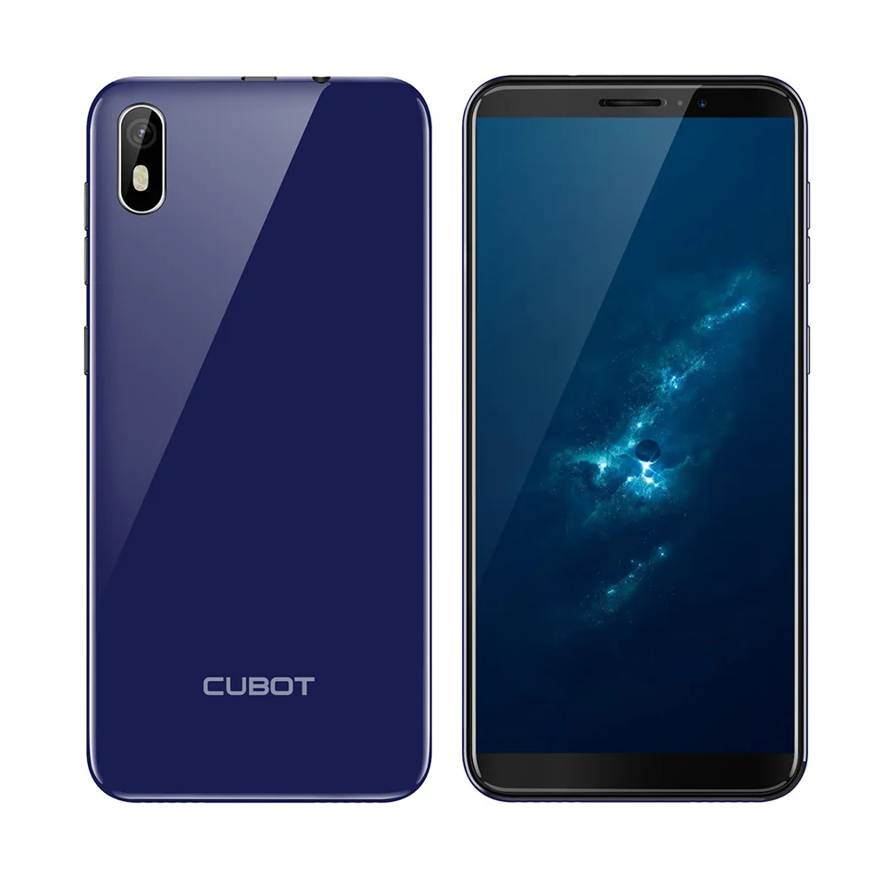 Cubot J5 смартфон с 5 дюймовым дисплеем четырёхъядерным процессором MT6580 ОЗУ 2 Гб ПЗУ 16