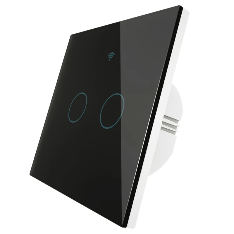 

Умный настенный светильник WiFi с переключателем типа EU Smart Life/Tuya, беспроводной пульт дистанционного управления, работает с Alexa Google Home