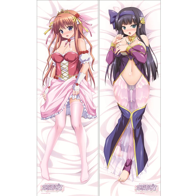 MMF galgame Hime-sama Gentei Princess ограниченные аниме персонажи Asakura Miku &amp Kousaka Serina наволочка |