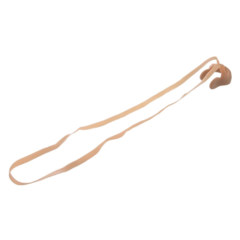 Бежевый эластичный резиновый зажим для носа протектор плавания|Клипсы ушей| |