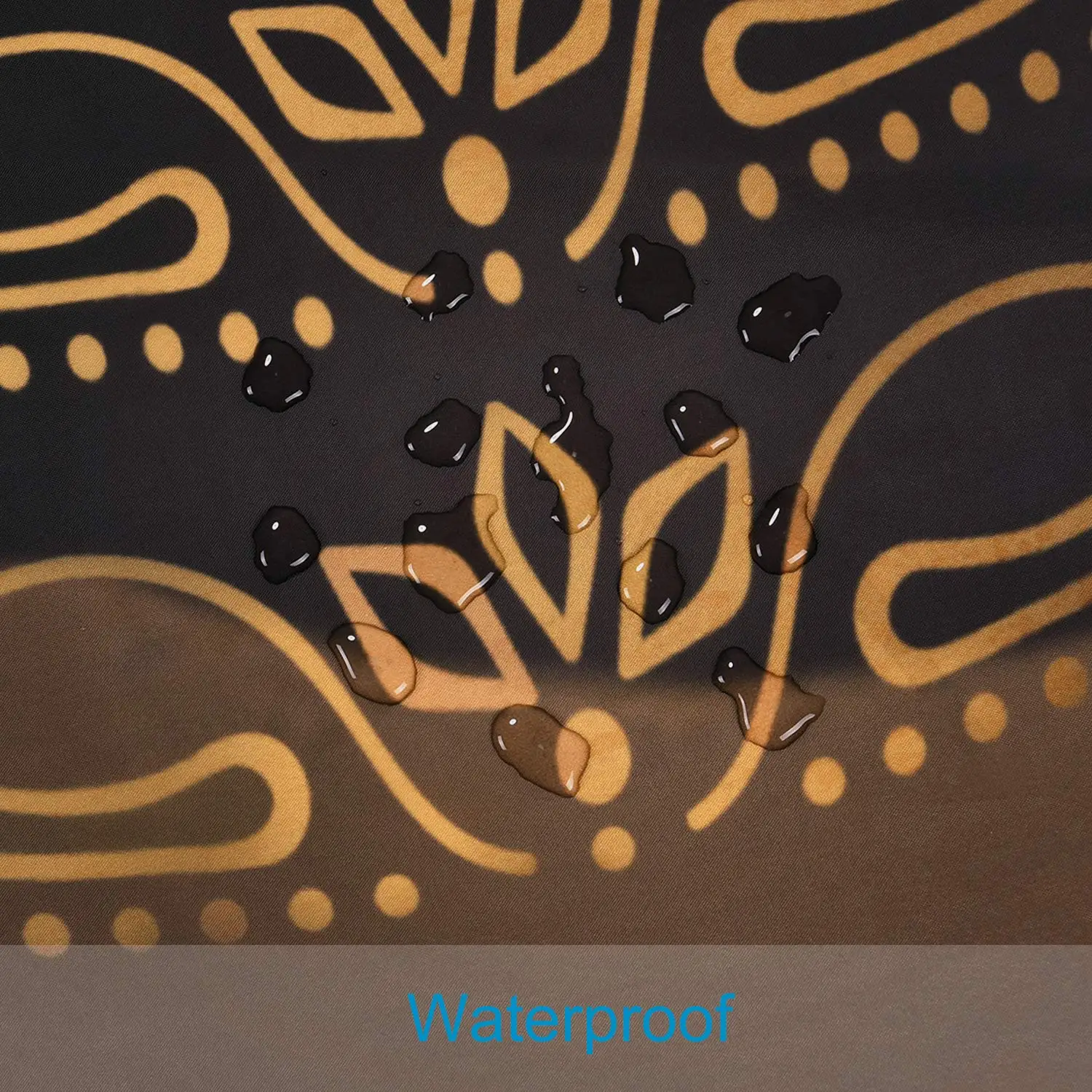 Африканская американская Женская афро душевая занавеска водонепроницаемая для