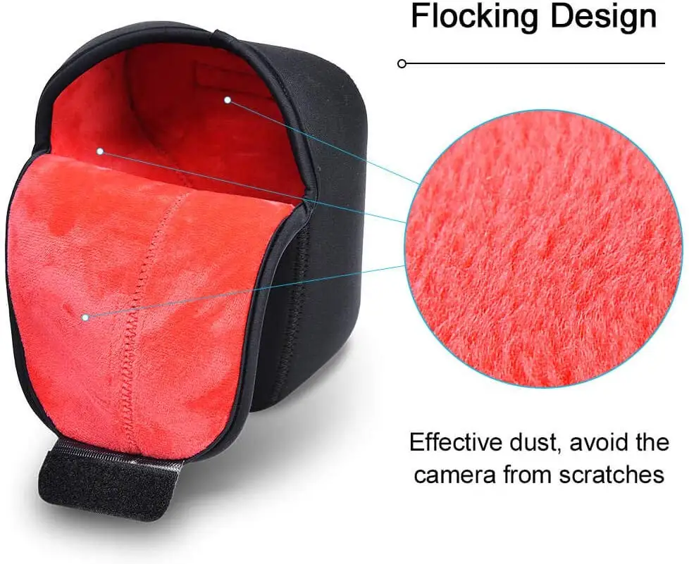 Неопреновый мягкий чехол водонепроницаемая сумка для камеры Sony A6600 A6500 A6400 A6300 A6100