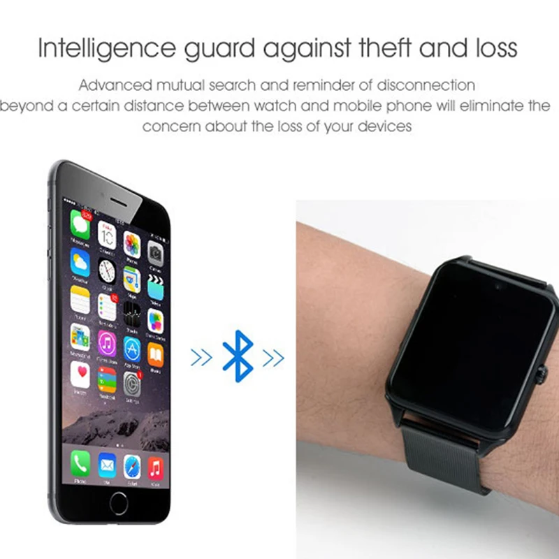 Смарт-сенсорный экран Z60 Bluetooth Спортивная музыкальная камера для звонков