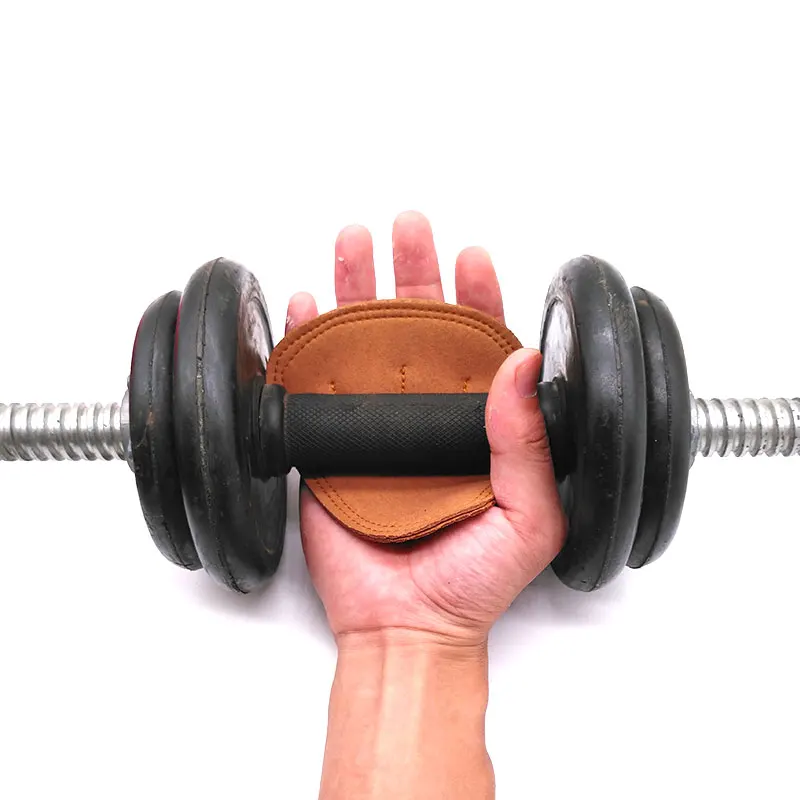 1/2 шт. Рукоятка Синтетическая кожа Кроссфит гимнастическая защита ладоней