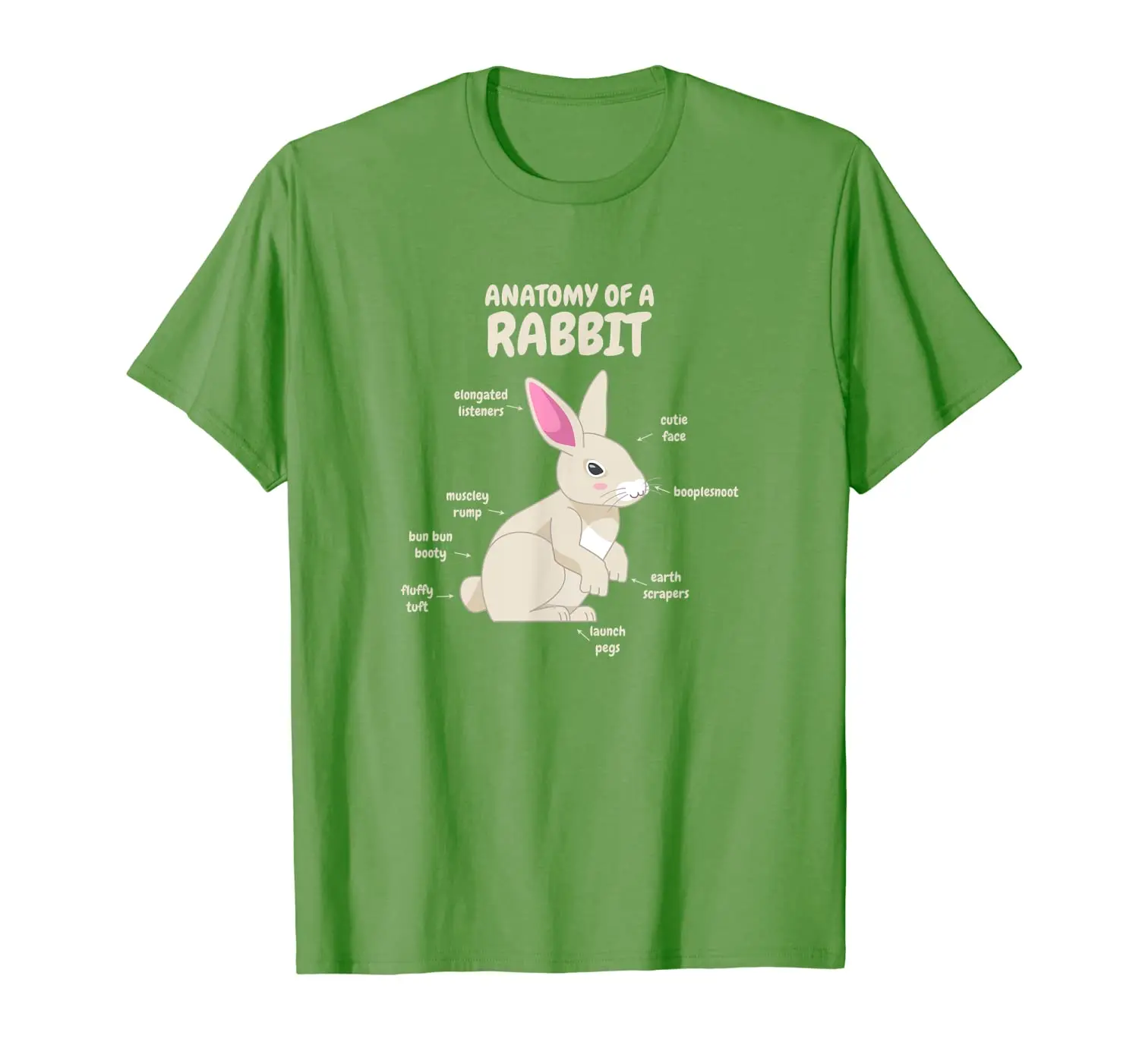 

Anatomy Of A Rabbit T-Shirt - Cute Bunny Animal Joke Tee