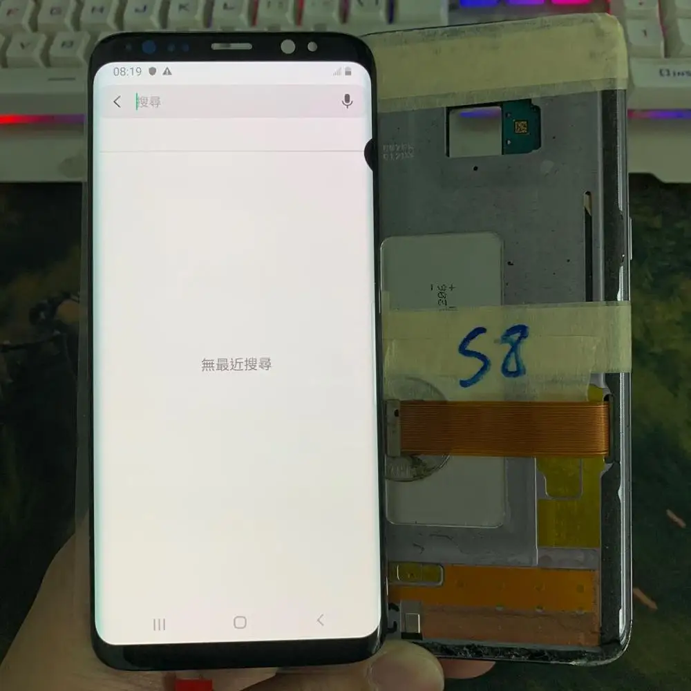 ЖК дисплей AMOLED для Samsung Galaxy S8 G950 G950F сенсорный экран с цифровым