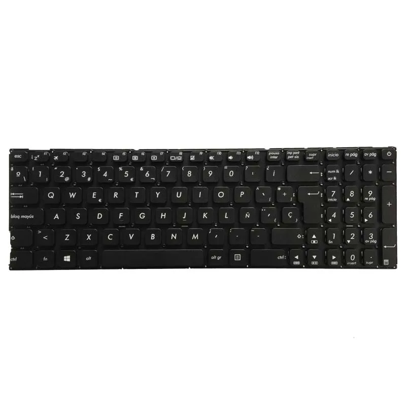 Испанская клавиатура для ноутбука Asus X541 X541U X541UA X541UV X541S X541SC X541SA X541UJ R541U R541 X541L X541LA SP |