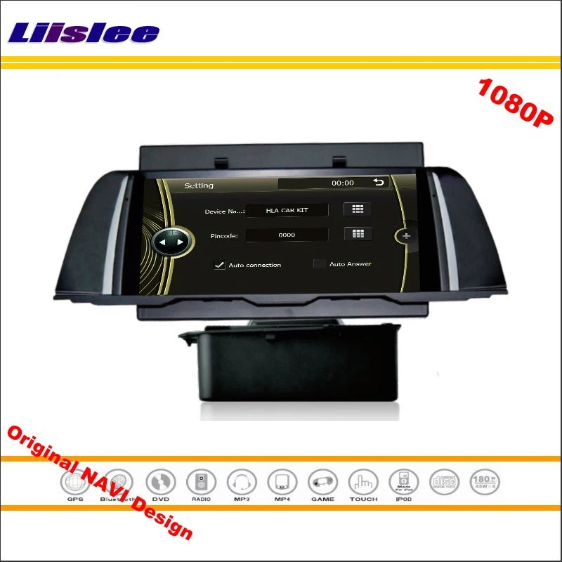 Liislee для BMW F10 2013 ~ 2014 автомобильное стерео радио CD DVD плеер GPS навигация 1080P HD экран