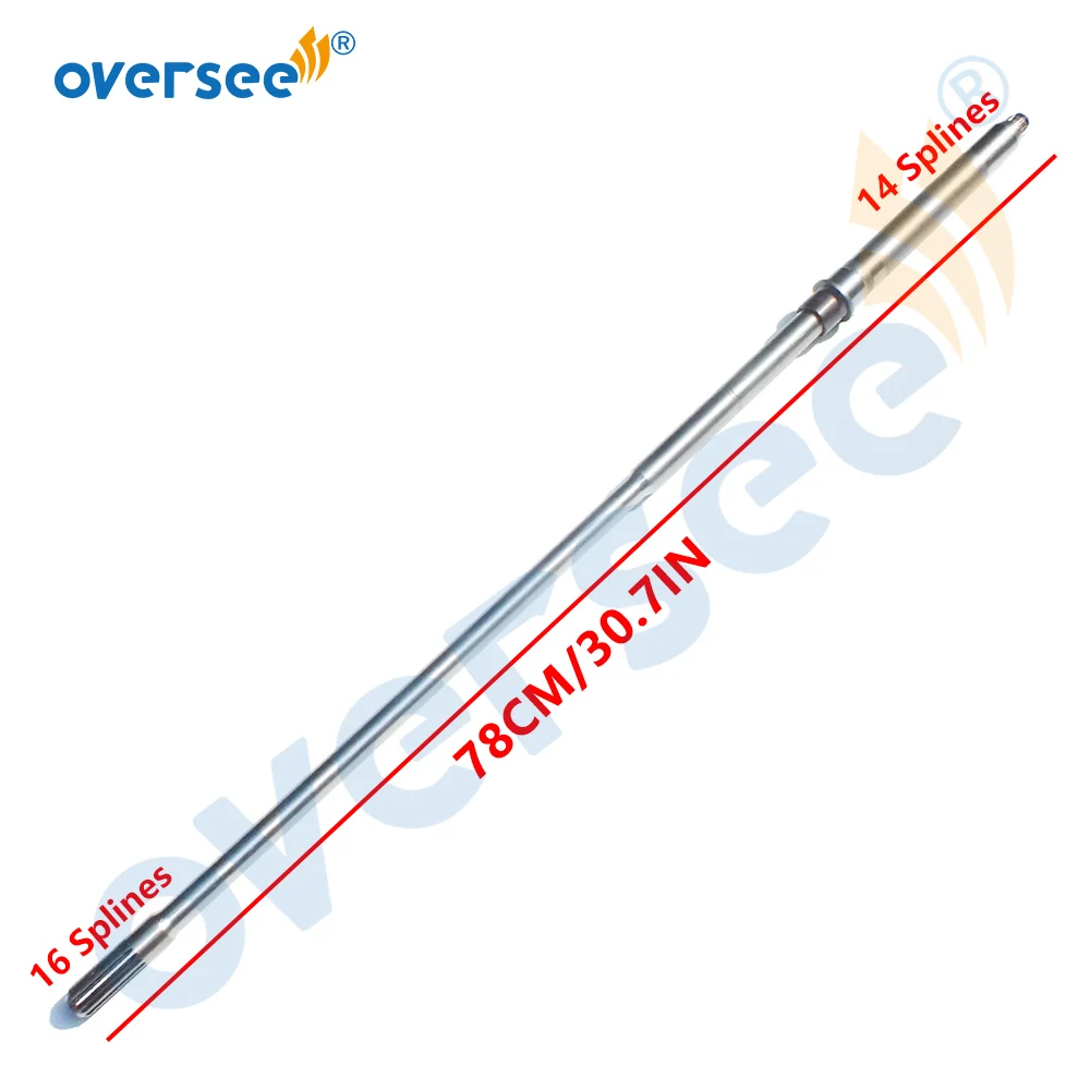 69W 45501 00 (короткий) приводной вал Comp для Yamaha F50 F60 подвесной мотор 45501|Лодочный мотор|