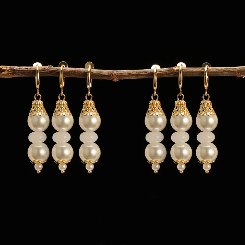 100 шт./лот золотые антикварные полые цветочные трубочки для бусин Концевики из