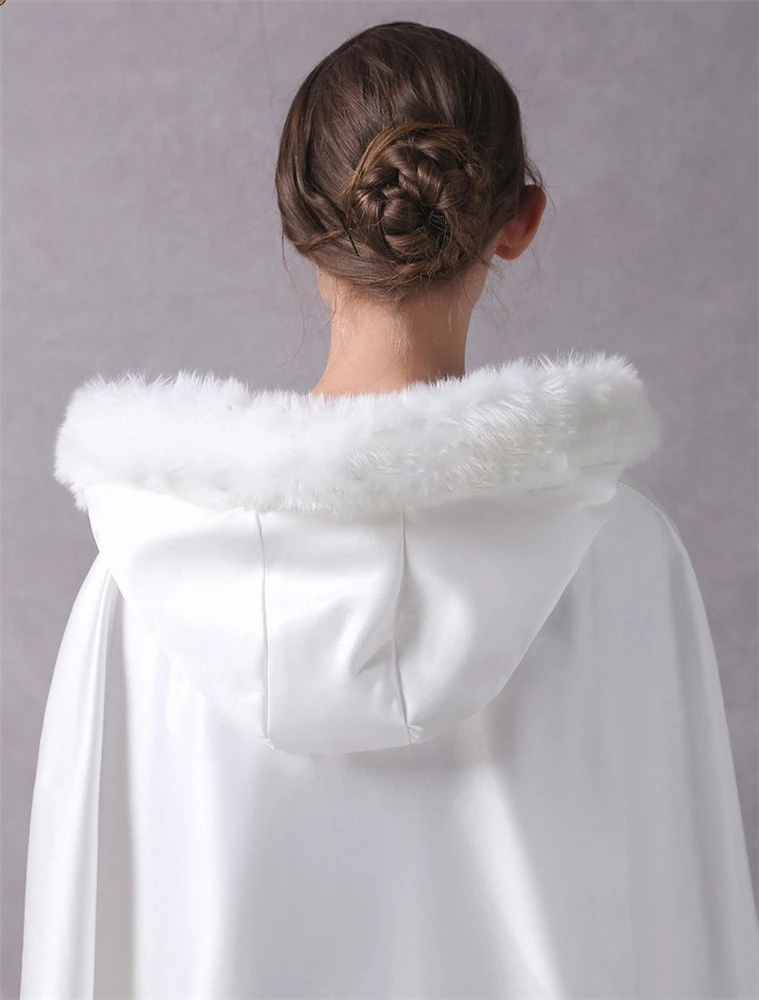 2021 с капюшоном Плащи Зимние Свадебные накидки пиджаки мантия колдуна теплая