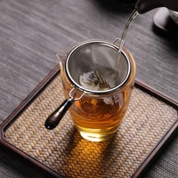 justdolife fine mesh sieve strainer handheld mini tea filter tea mesh strainer with handle tea leaf strainer flour mesh