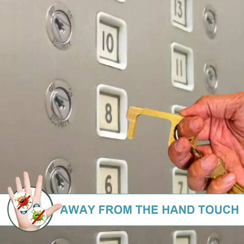 Изолированная бесконтактная открывалка для бутылок EDC с отверстием ключей ручка